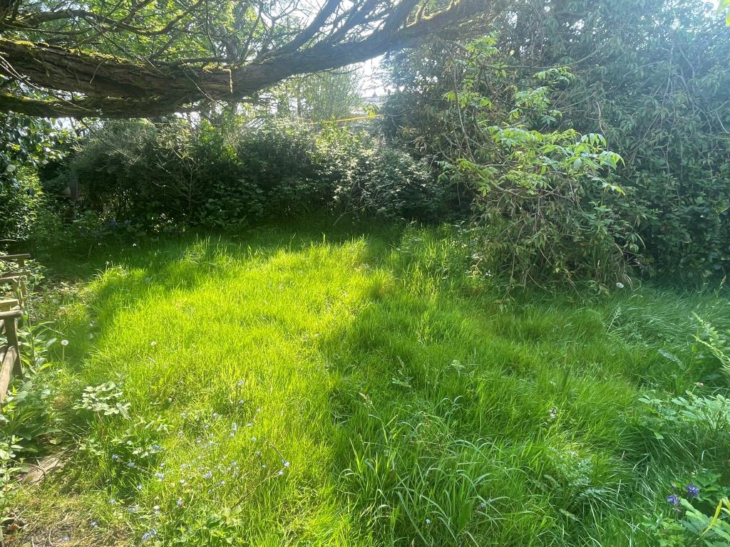 Lot: 147 - DETACHED BUNGALOW WITH POTENTIAL AND FAR REACHING VIEWS - Area of grassland forming part of garden